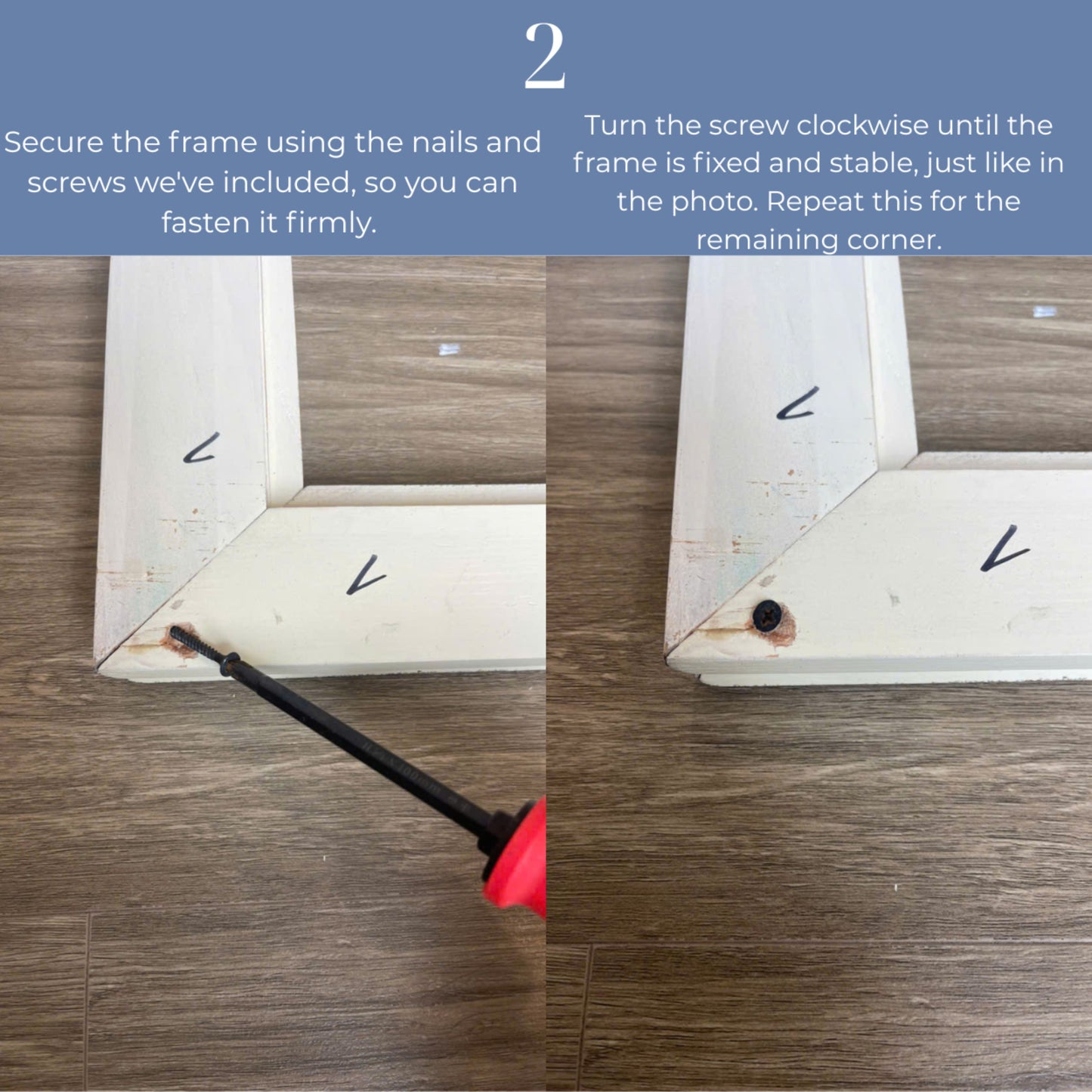 Samsung The Frame Bezel – Walnut Magnetic Cover for Art Mode TV