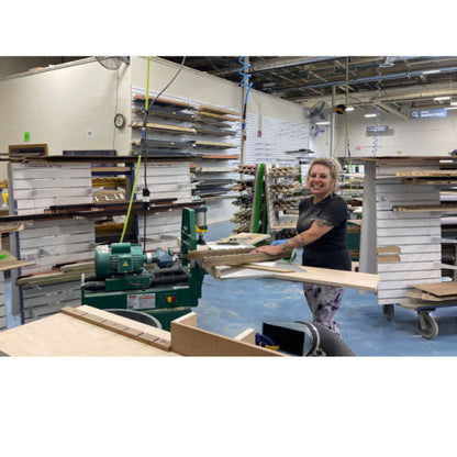 Samsung The Frame Bezel – Walnut Magnetic Cover for Art Mode TV