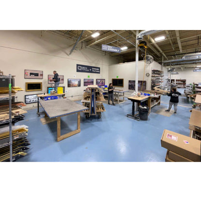 Samsung The Frame Bezel – Walnut Magnetic Cover for Art Mode TV