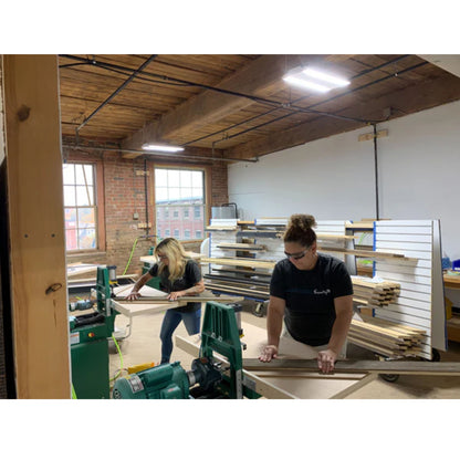 Samsung The Frame Bezel – Walnut Magnetic Cover for Art Mode TV