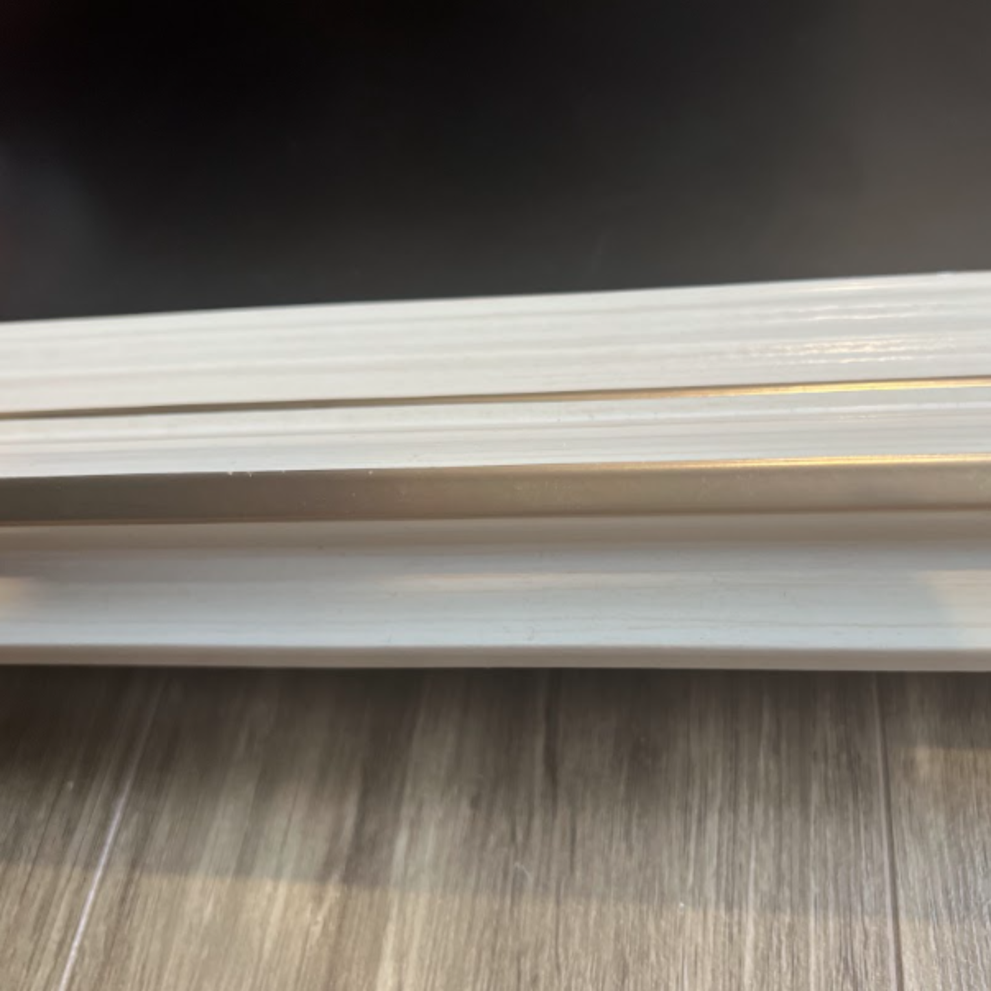 White Oak Textured TV Frame – Elegant Bezel for Samsung The Frame TV, Modern Minimalist Design