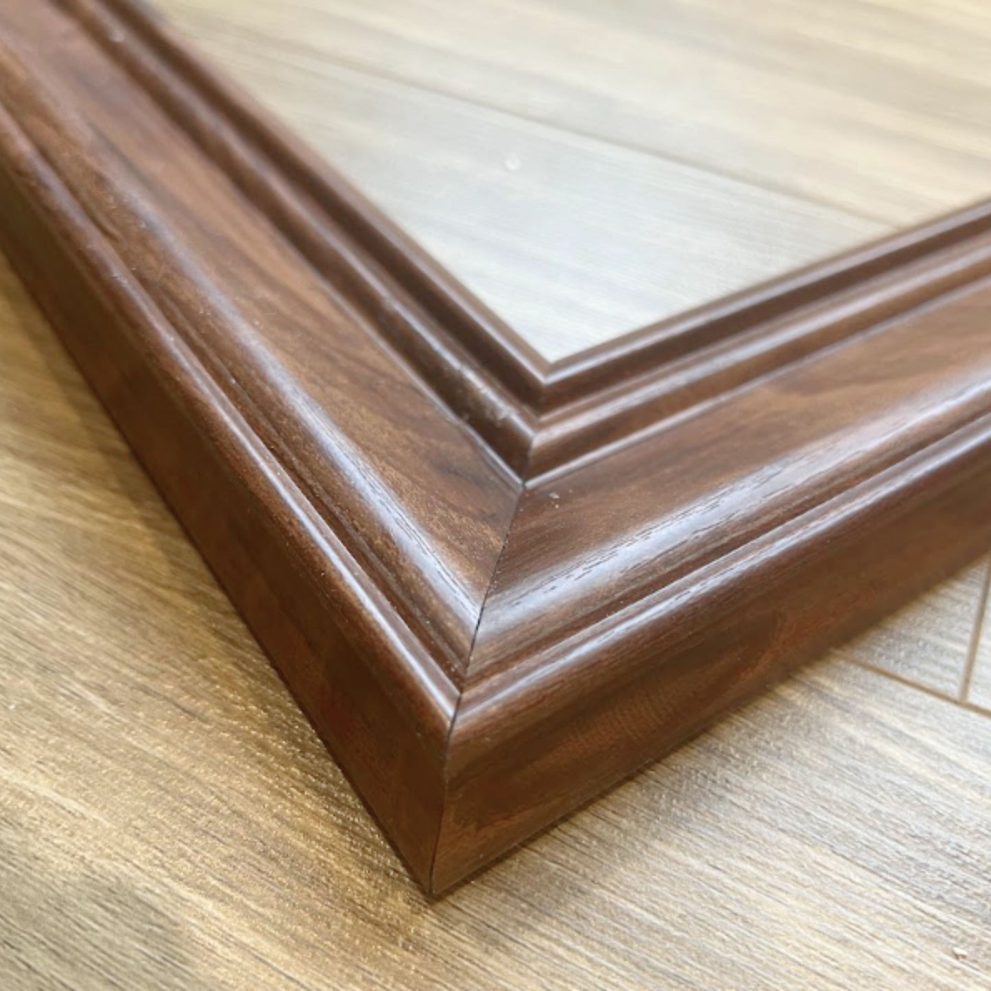 Samsung The Frame Bezel – Walnut Magnetic Cover for Art Mode TV