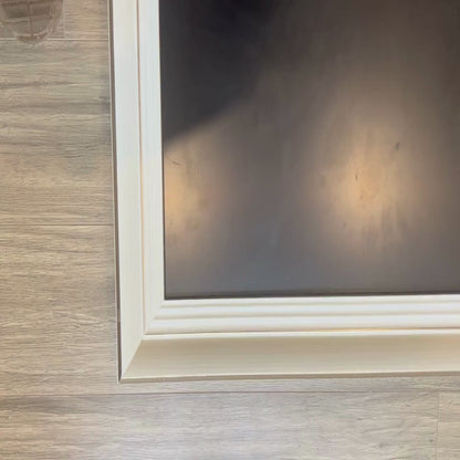 White Oak Textured TV Frame – Elegant Bezel for Samsung The Frame TV, Modern Minimalist Design